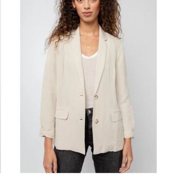 Rails linen jacket sm